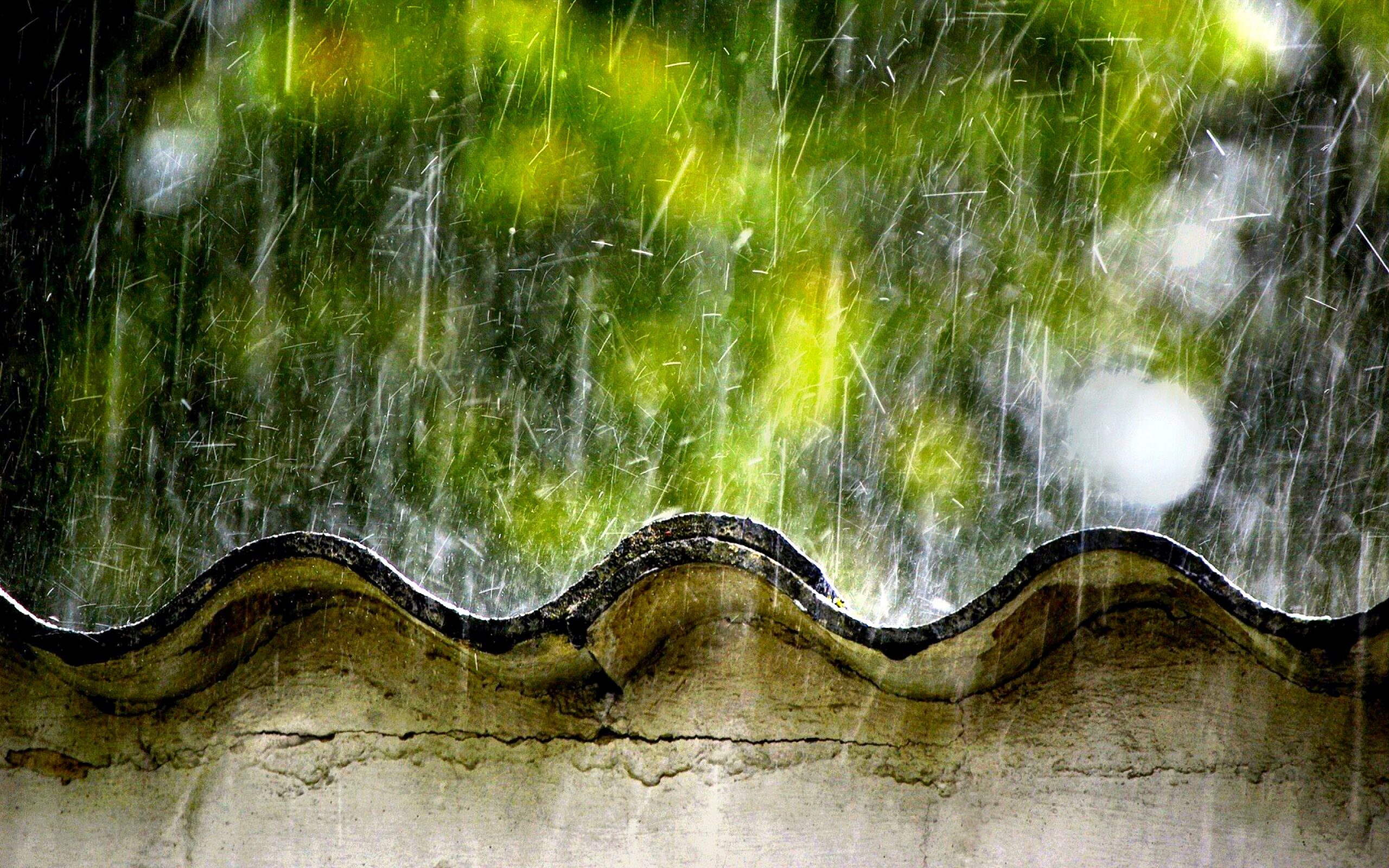 Roof repair on a corrugated roof